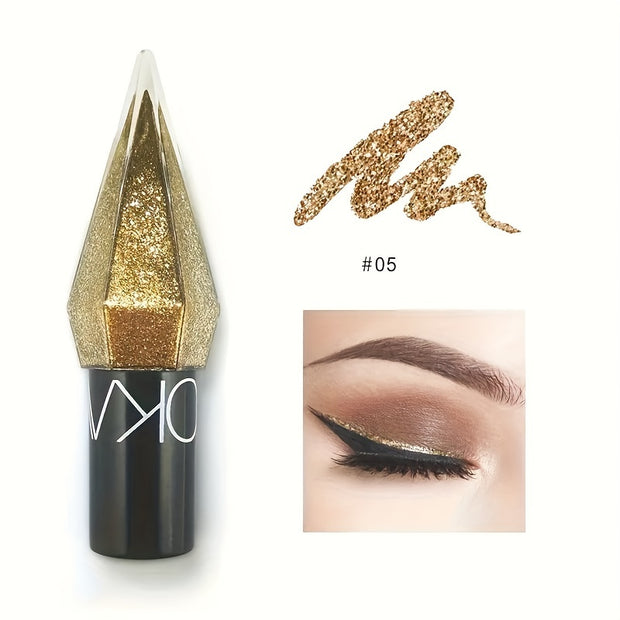 1/5pcs Glitter Liquid Eyeliner Set