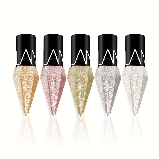 1/5pcs Glitter Liquid Eyeliner Set