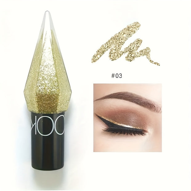 1/5pcs Glitter Liquid Eyeliner Set