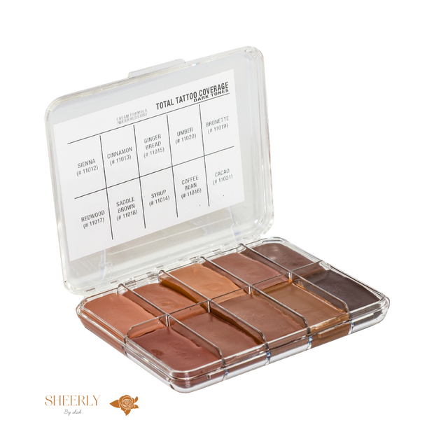 Total Tattoo Palette - Dark Tones